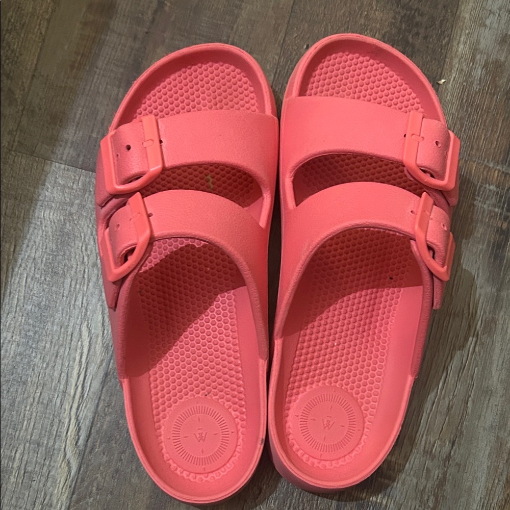 Women's Coral Double Strap Slippers